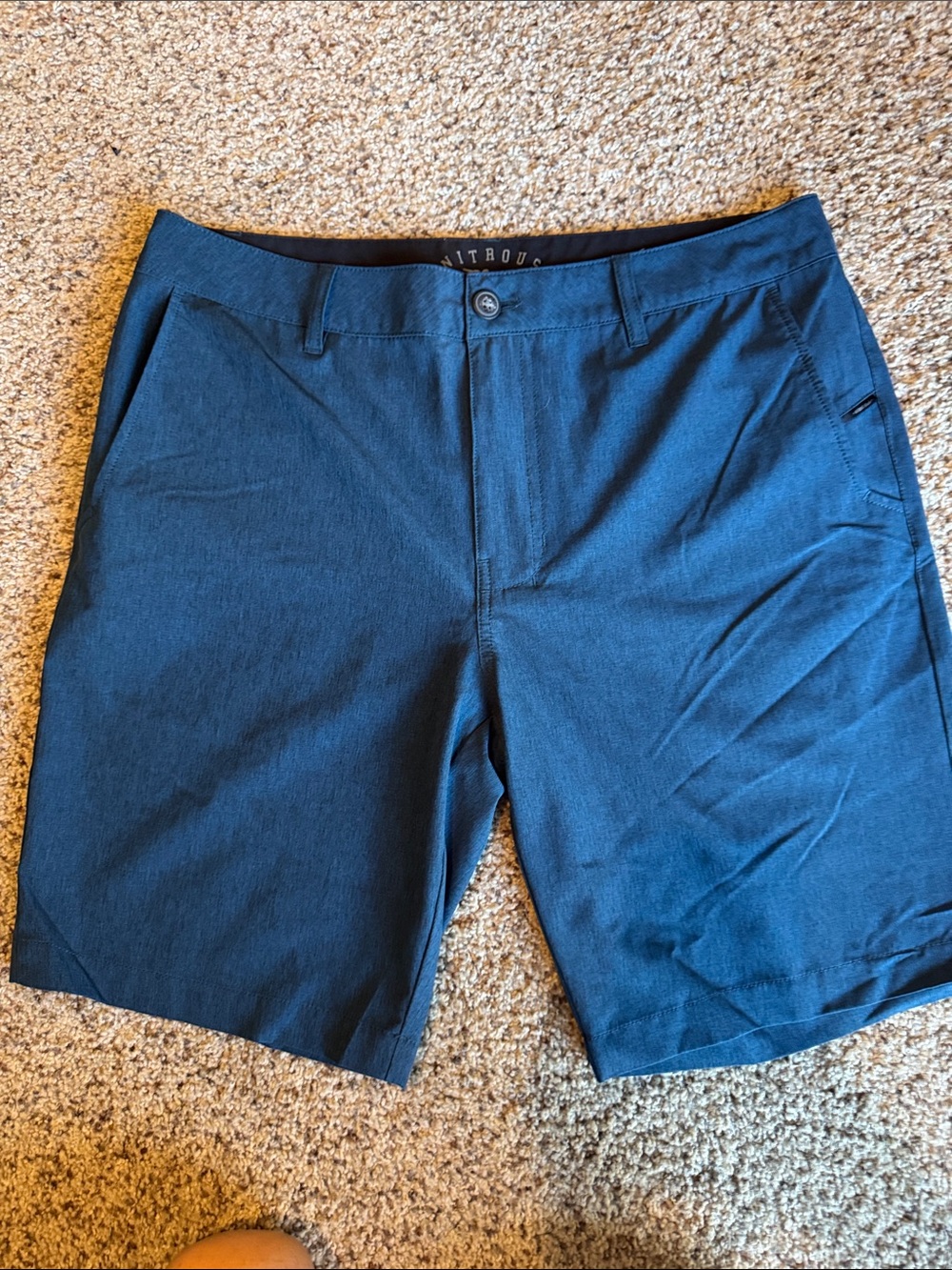 Men's Nitrous Black Performance Shorts
